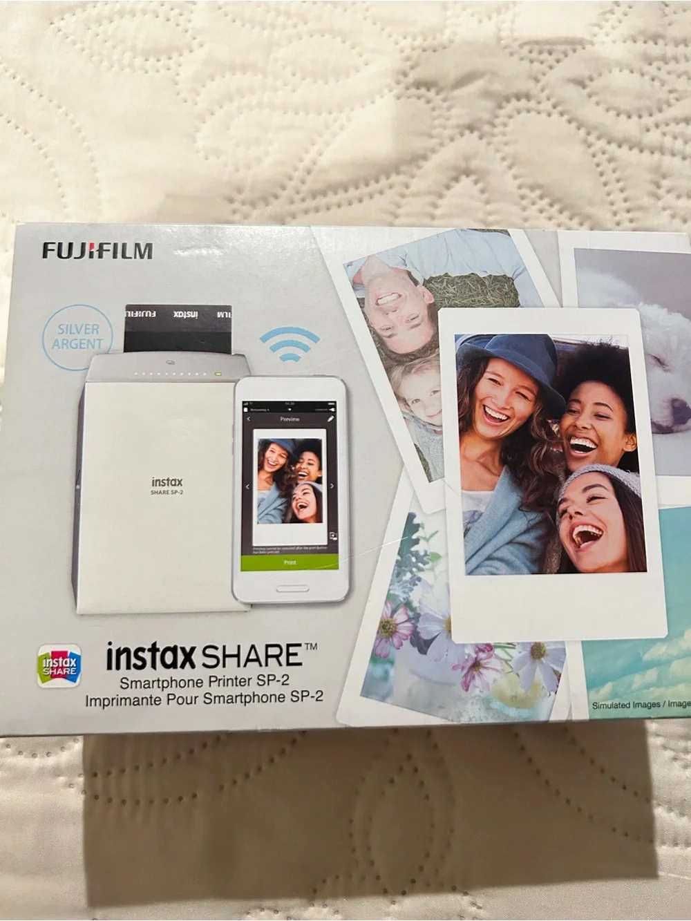Fujifilm instax SHARE SP-2 Smartphone Printer - Silver